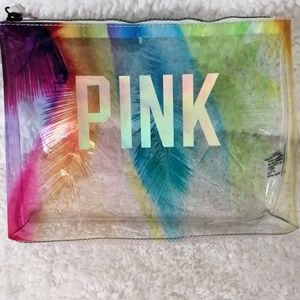 PINK VS clear bag
